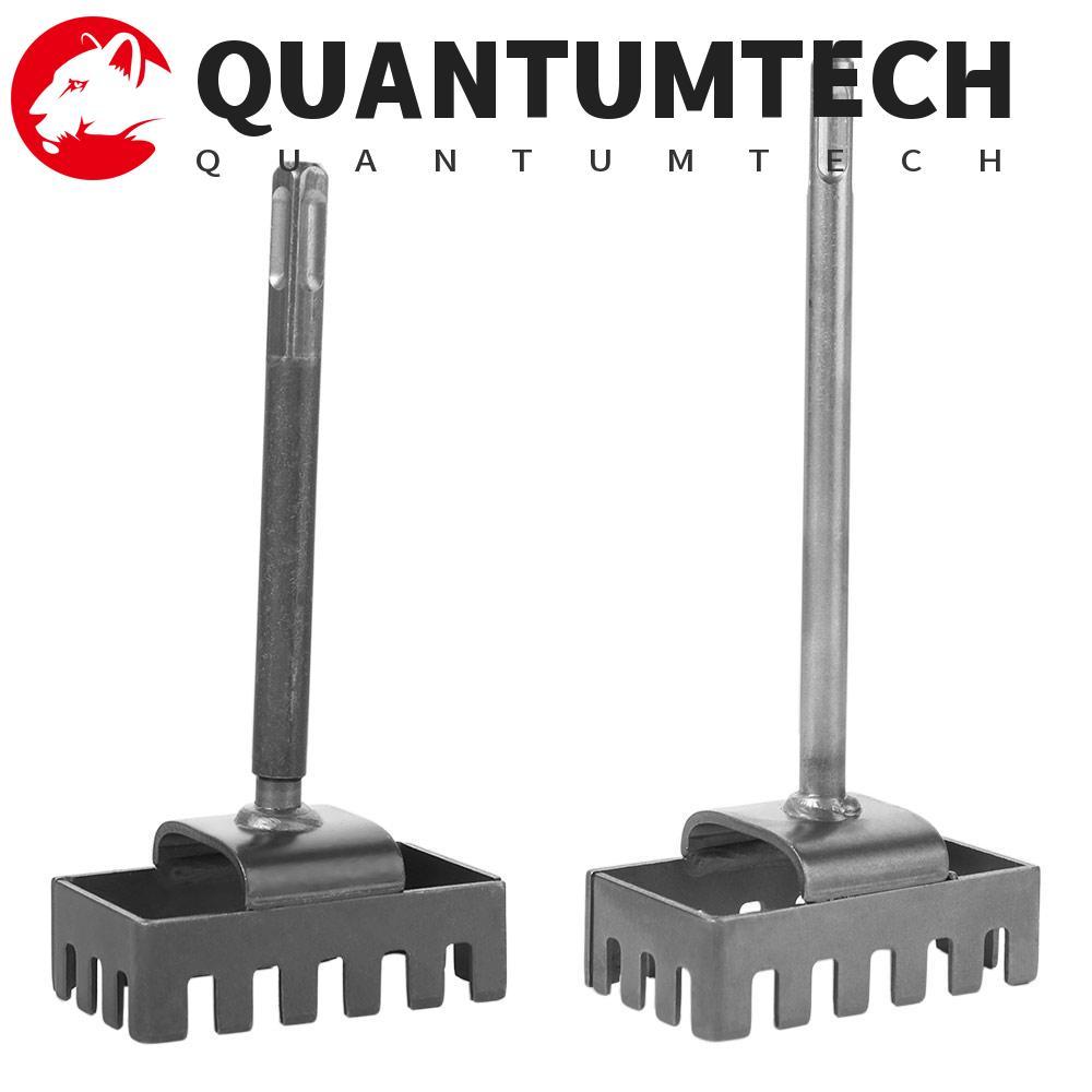 QUANTUMTECH เครื่องตัดรูสี่เหลี่ยม, Slotting Punch Square Socket Puncher, Round-handle 2 หลุมและ 2 ร