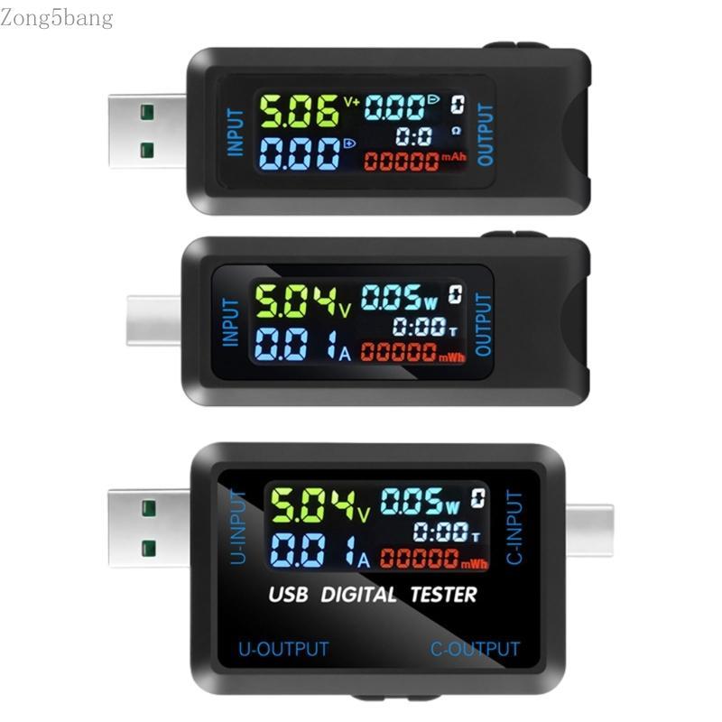 Zong USB Tester Digital Voltmeter Amperimetro Current Voltage Meter USB Power Meter