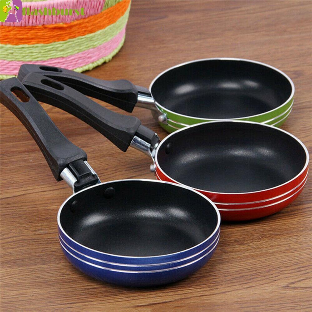 FLASHBURST Skillet ทําอาหารไข่ทอดแบบพกพา Mini Griddle Pan