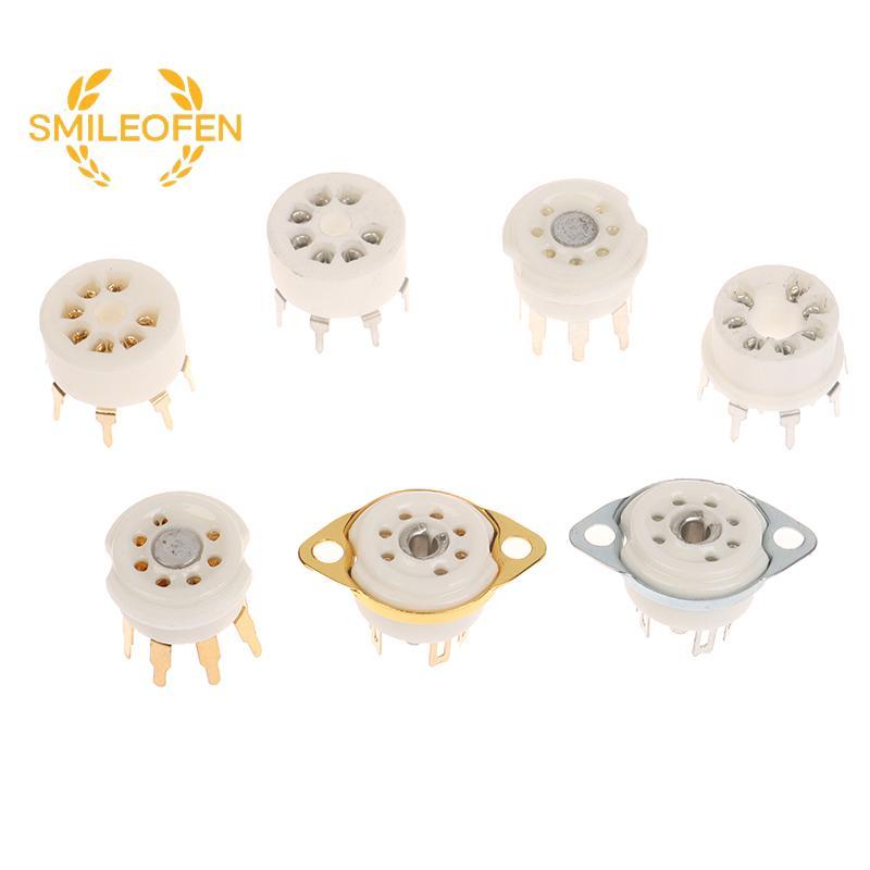 [Smileofen] 1PCS 6AQ5 EAA91 6J1 6J2 6X4 6Z4 หลอด Soet Gold-plated Soet สําหรับ 7Pin B7G เครื่องขยายเ