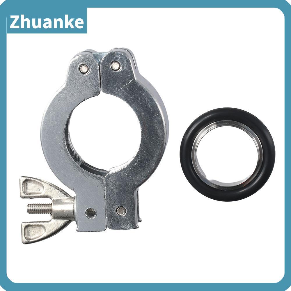 ZHUANKE KF25 แคลมป์อลูมิเนียม, แหวนกลาง O TYPE ยาง, ทนทาน สีดํา KF25 อลูมิเนียม Quick Clamps Worker