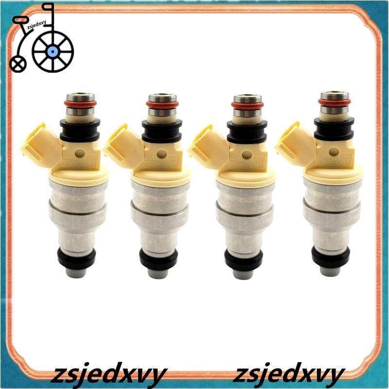 4PCS -081 หัวฉีดสําหรับ B2200 2.2L I4 1990-1997 F2G8-13-250 84212111