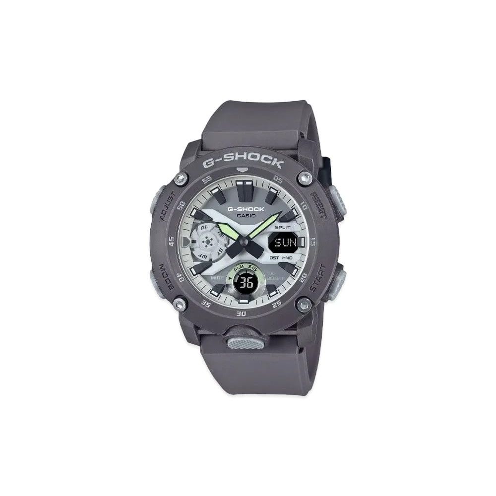 Casio G-Shock GA-2000 Series Hidden Glow GA-2000HD-8AJF Gray Unused