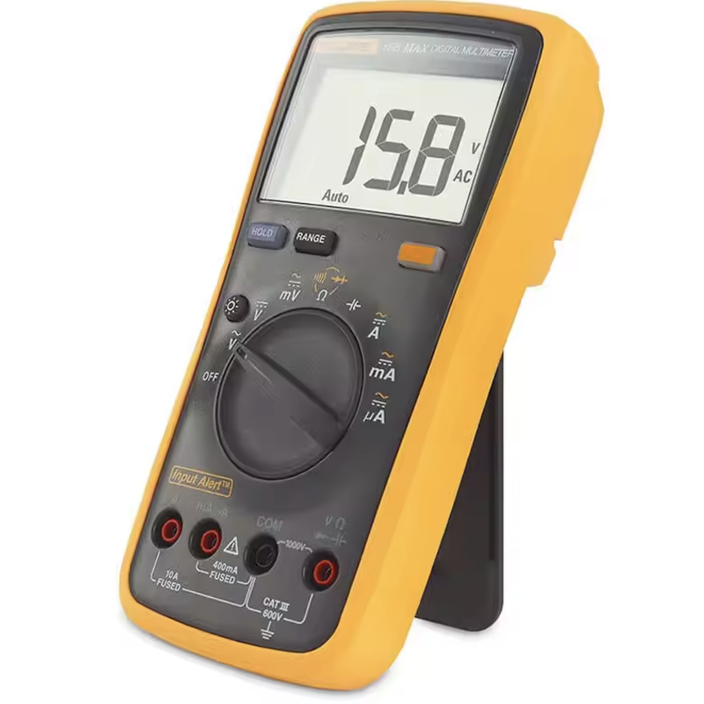HOT Fluke 15B+/17B+/18B+/12E+ AC DC Fluke 15B MAX-KIT มัลติมิเตอร์แบบดิจิตอล ผลิตภัณฑ์ประสิทธิภาพสูง