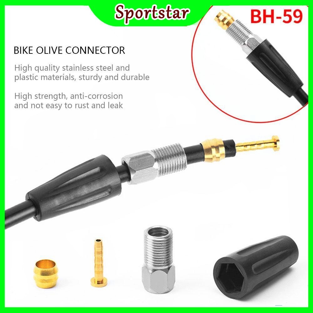 sportsstar.th Lixada Bike BH59 ชุดสายเคเบิ้ล Olive Connector Insert Connecting Bolt Ket สำหรับปั่นจั