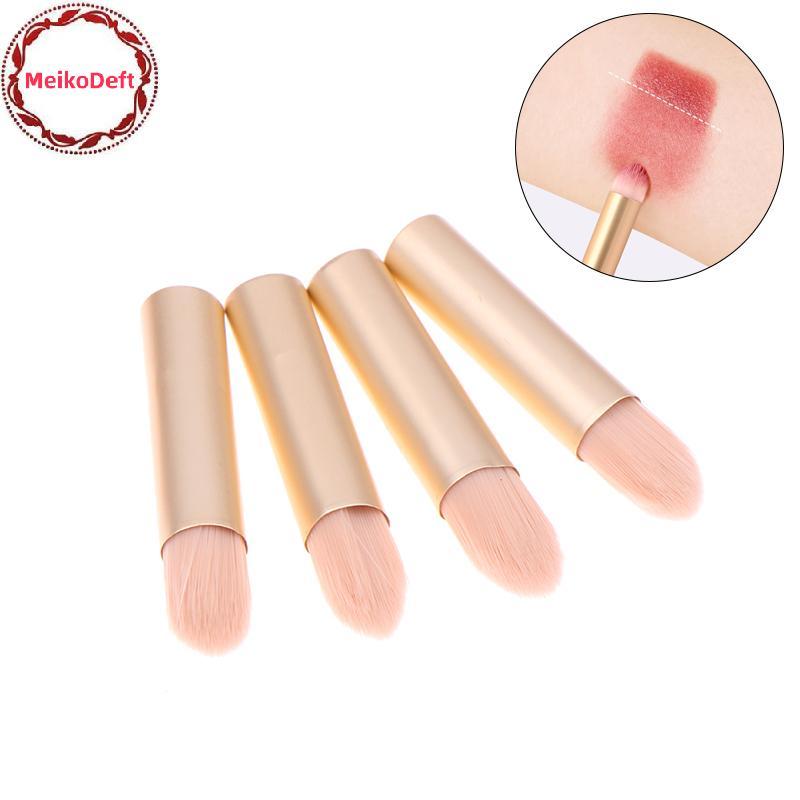 MeikoDeft 5/10pcs Mini ปลายนิ้ว Lipsti Blending แปรงแต่งหน้า Precision คอนซีลเลอร์ Make Up แปรง Dome
