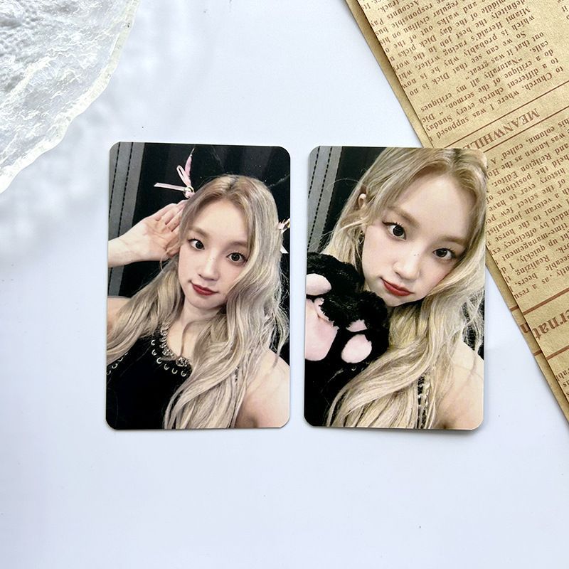 (G) I-DLE "IFEEK" การ์ดนําโชคพิเศษสองด้าน 2.0 รอบดาว