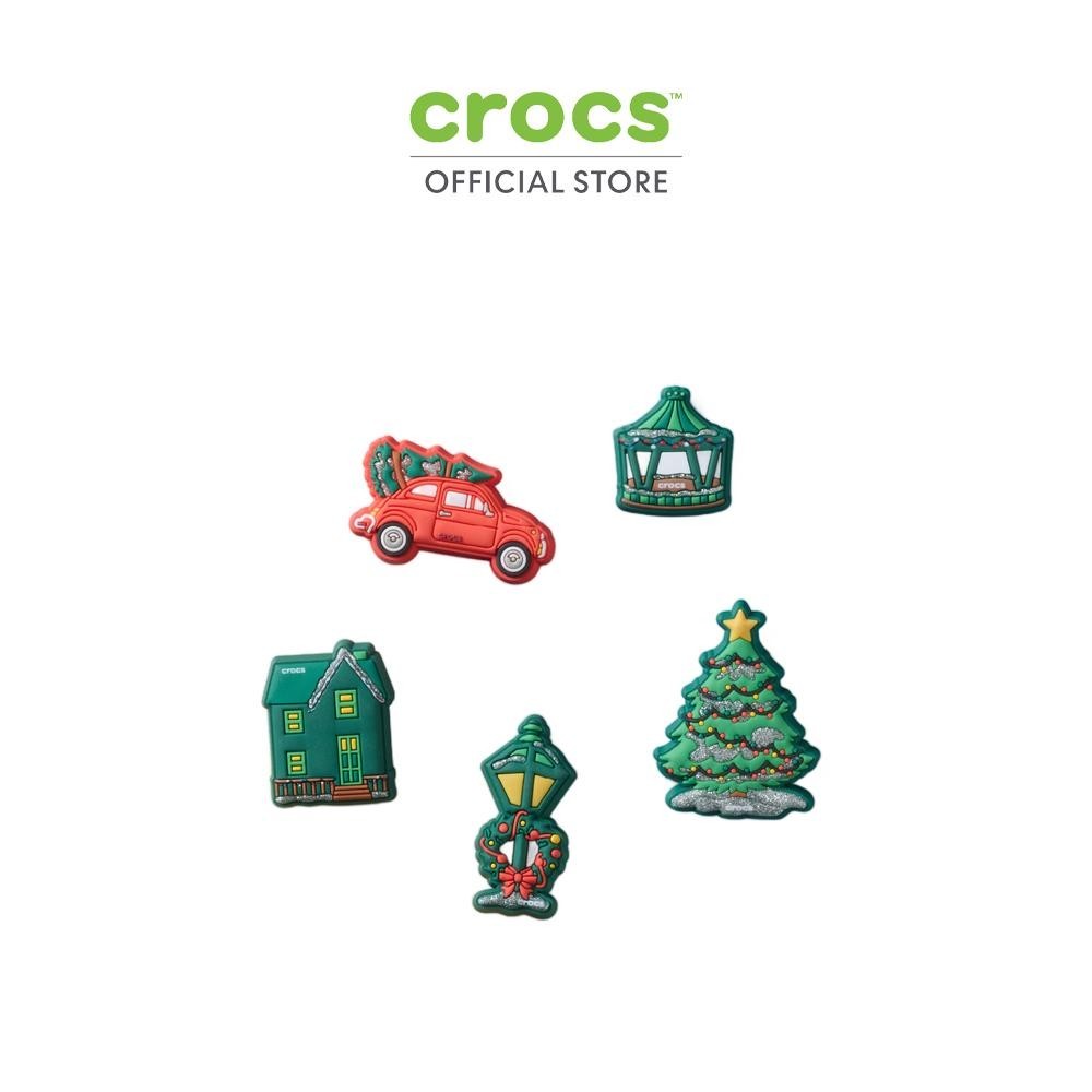 CROCS ตัวติดรองเท้า JIBBITZ™ FESTIVE VILLAGE 5 PACK รุ่น 10016634 - MULTICOLOR
