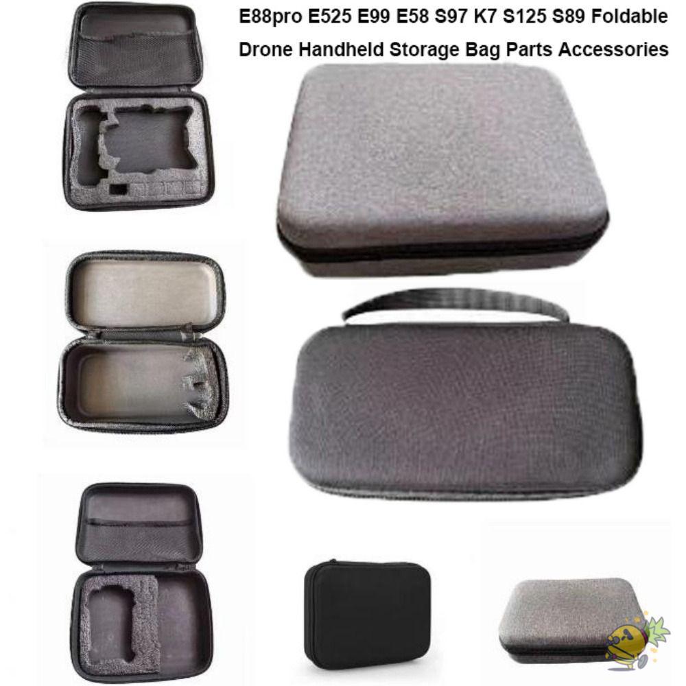 WXDX.TH กระเป๋าโดรนพับได้, EVA E58 S97 K7 S125 S89 กระเป๋าเก็บมือถือ, คุณภาพสูง E88pro E525 E99 4 รู