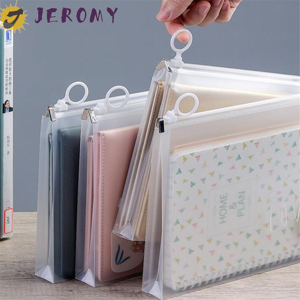 JEROMY Office File Holder Document Filing Bags Filing Products Zipper Pouch School Stationery Zipper