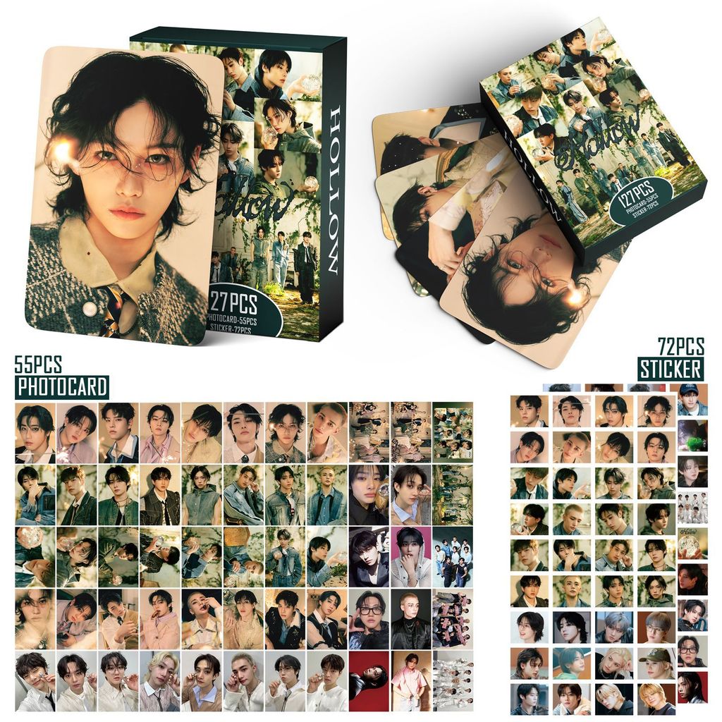 55 ชิ้น Stray Kids Kim Seungmin Seungmin Photocard สติกเกอร์ domineATE 0BIP