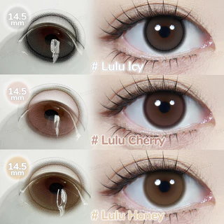 【FDA】Freshlady คอนแทคเลนส์ตาหวาน Brown Grey คุณผู้หญิง คุณผู้หญิง การพักผ่อน คอนแทคเลนส์รายเดือน Lulu 14.5mm
