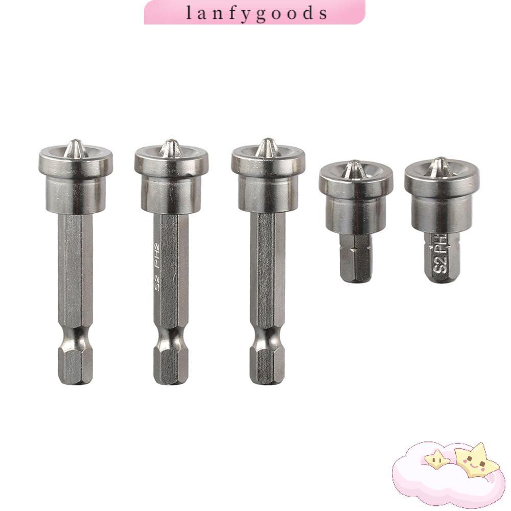 LANFYGOODS Drywall Dimpler Bit, PH2 Steel Drywall Screw, Sheetrock Screw 50mm/25mm Drywall Screw Set