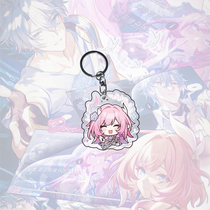 Gantungan Kunci Honkai Star Rail Cyrene - เกม Ganci HSR - พวงกุญแจ - ของที่ระลึก - TrailBlazer Male 