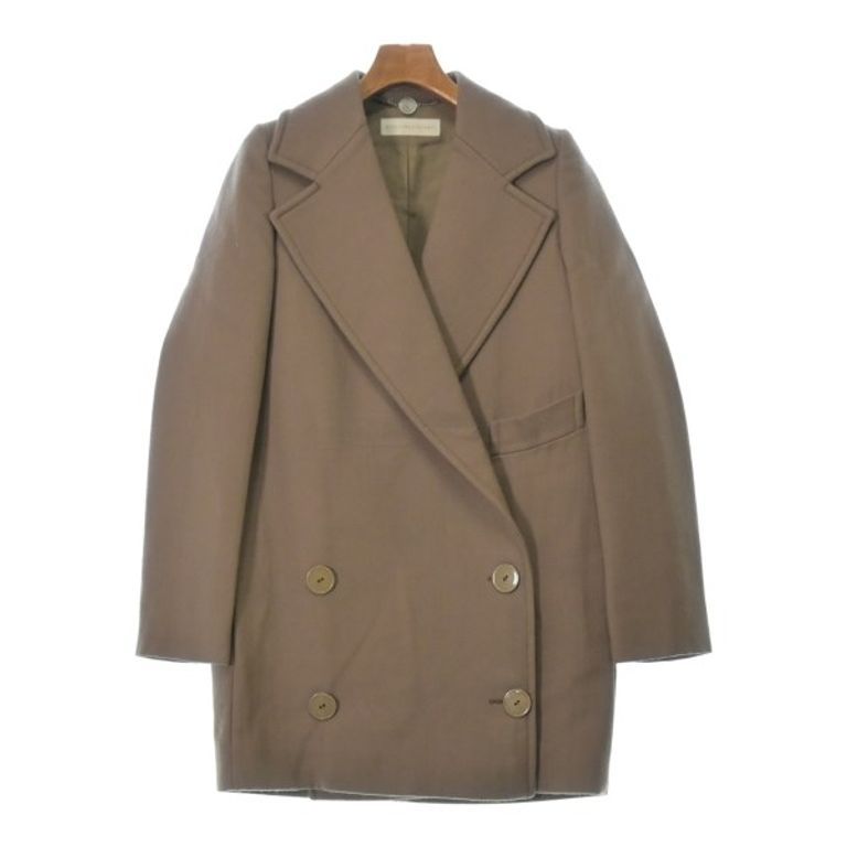 Stella McCartney Tony ELLA Pea Coat Women brown Direct from Japan Secondhand
