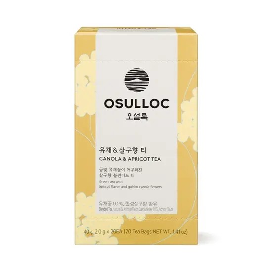Osulloc Canola & Apricot Tea 20T
