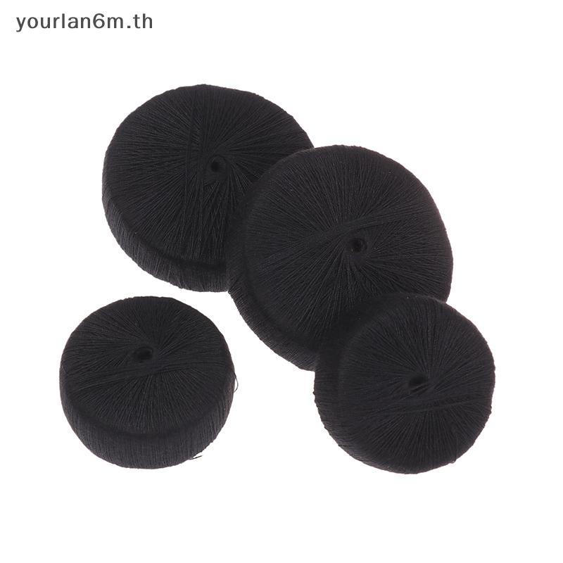 Yourlan6m.th 2 ชิ้น Bla ถังปลาน้ําหญ้าปลูกการเพาะปลูก Substrate ป้องกันพืชน้ํา Root Aquarium ตกแต่งเ