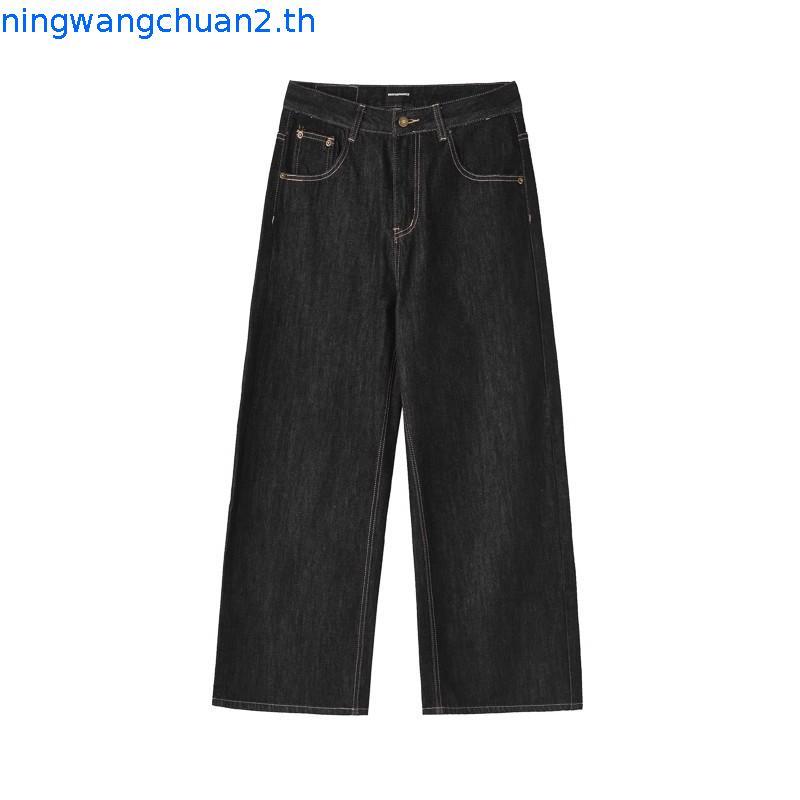 PTJ30306 Gabriela Super Barrel กางเกงยีนส์ขากระบอกใหญ่ปัก PROMTHONG