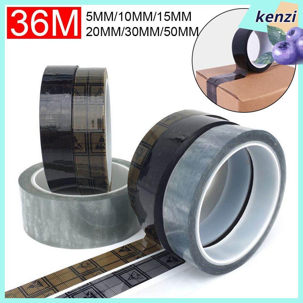 KENZI Grid เทปป้องกันไฟฟ้าสถิต การปรับปรุงบ้าน เทปฟิล์มสีดําสําหรับแผงวงจร เทป ESD