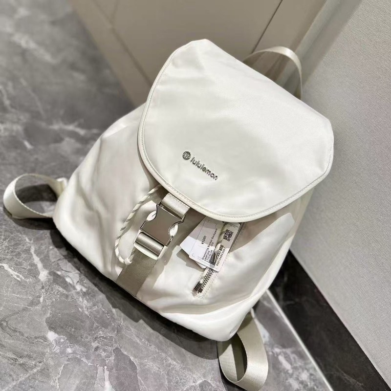 New Ladies lulu Backpack 10L Drawstring Backpack Outdoor Mountaineering Bag All-Match Buckle Casual 