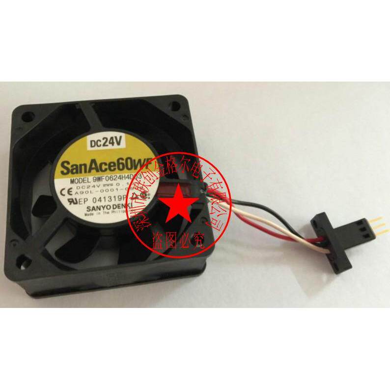 [Radiator] A90L-0001-0508 9WF0624H4D03 24V Original Shipment Naco System Fan พร้อมปลั๊กเดิม