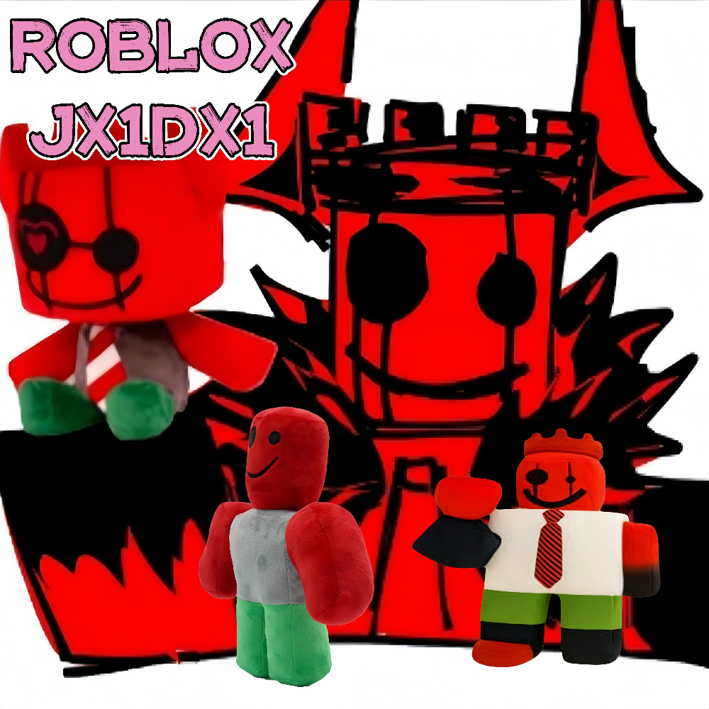 BCT Roblox Jx1dx1 Plushie Fun Forsaken Twotime Artful Veonice ตุ๊กตาของเล่นสําหรับเด็กชายและเด็กหญิง