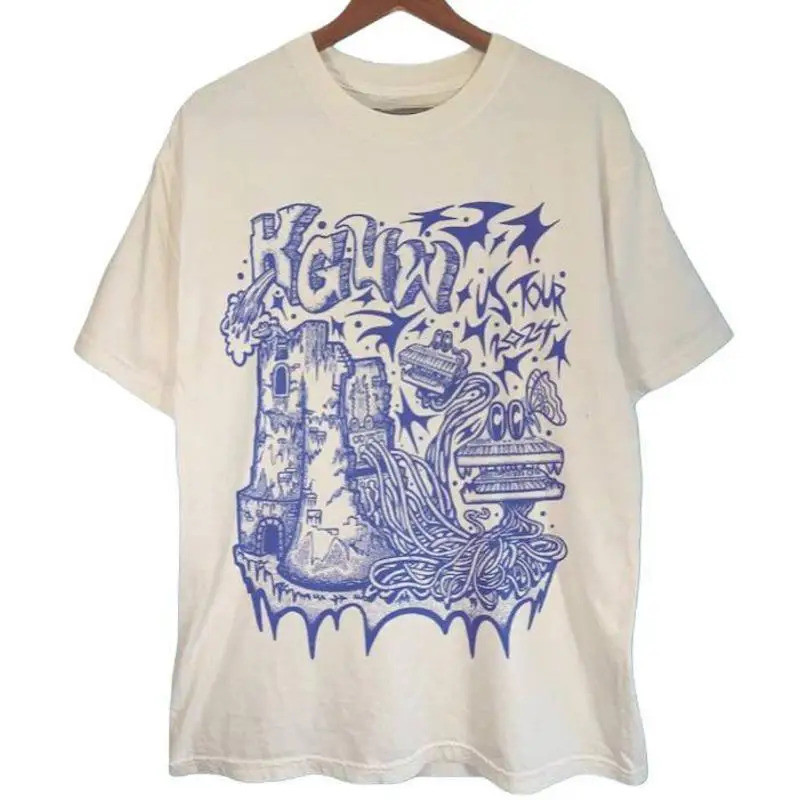 เสื้อยืด King Gizzard The Lizard Wizard ทัวร์แสดงสด KGLW
