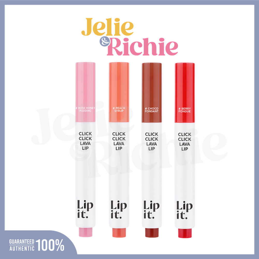 Lip It Click Click Lava Lip 1.9g ลิปอิท คลิกคลิก ลาวา ลิป 1.9g