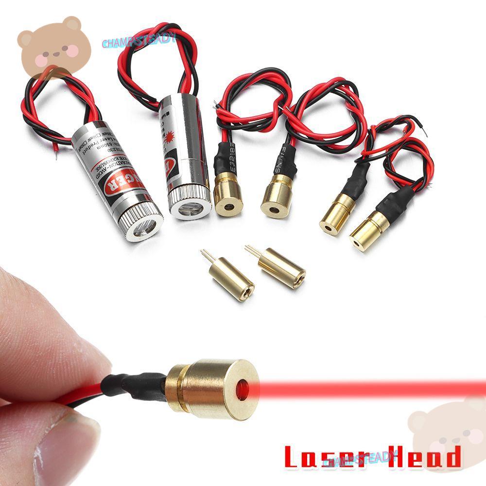 CHAMPSTEADY Point/Line Laser 650nm 5mW Focusable Focus Industrial Class Module Head Laser