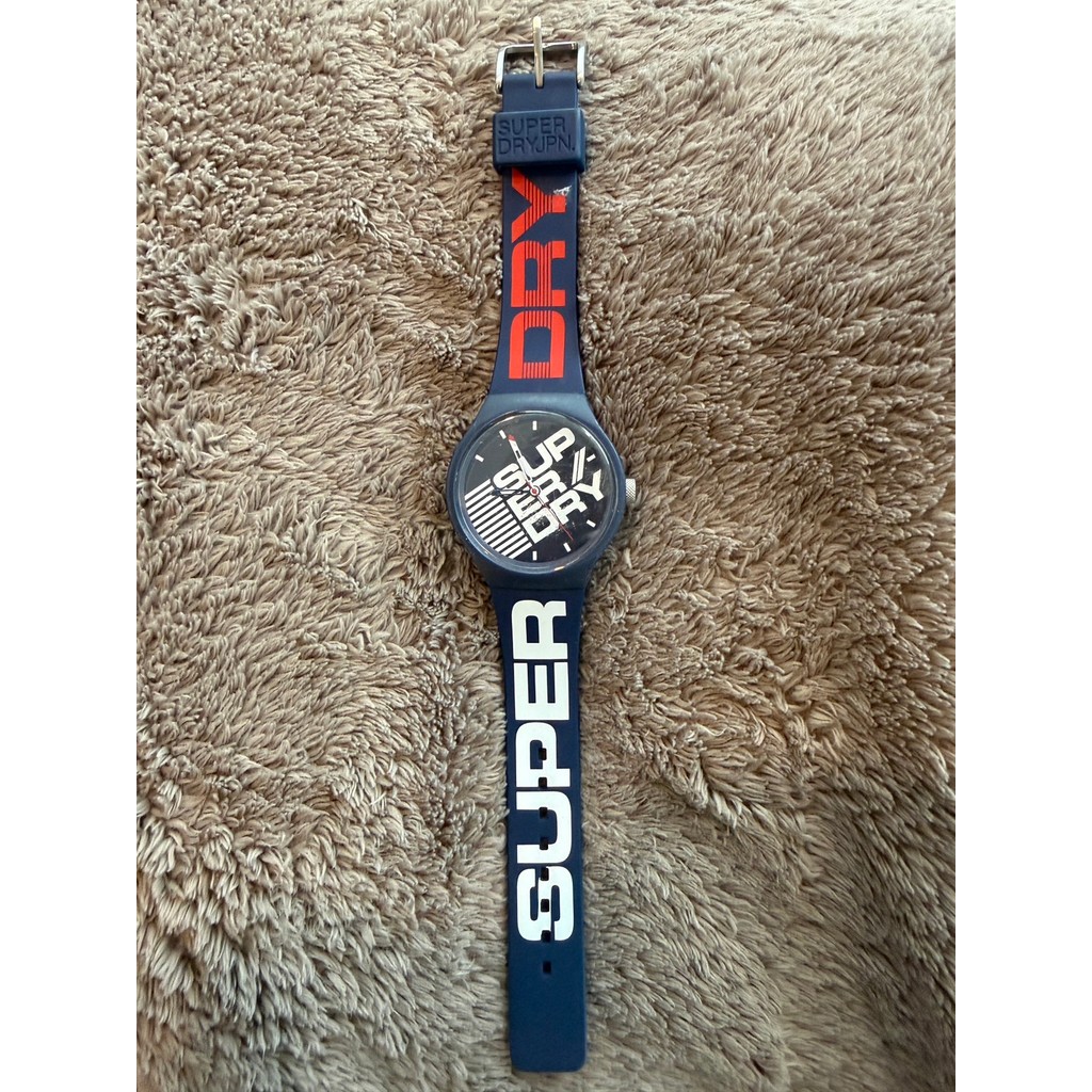 มือสอง นาฬิกา หน้าปัด 40 mm Superdry ไม่มีถ่านนะคะ ซื้อมา 4999 ส่งต่อ 1599 อุปกรณ์มีแค่นาฬิกา ซื้อที