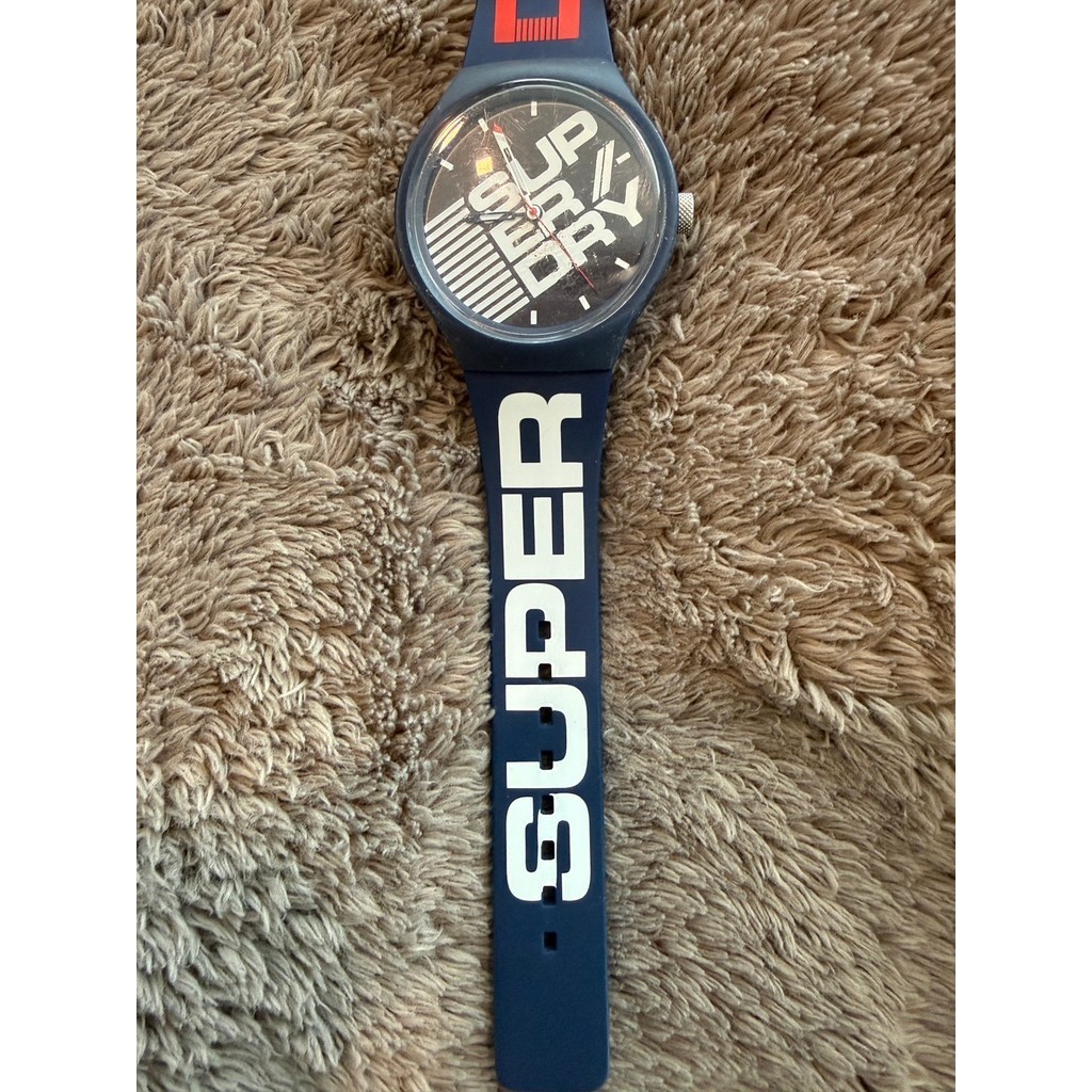 มือสอง นาฬิกา หน้าปัด 40 mm Superdry ไม่มีถ่านนะคะ ซื้อมา 4999 ส่งต่อ 1599 อุปกรณ์มีแค่นาฬิกา ซื้อที