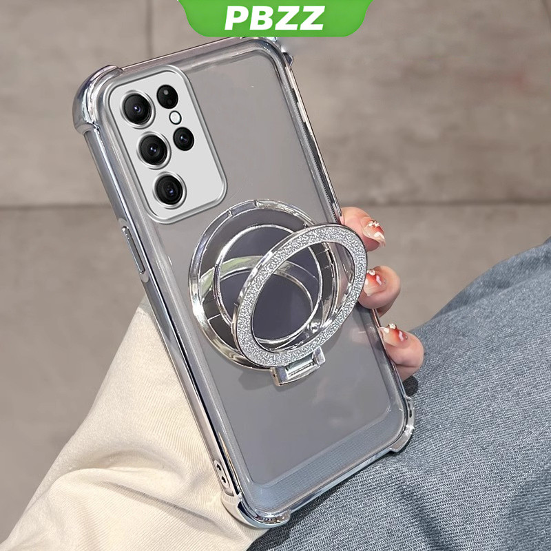 PBZZ FOR เคส เคสสำหรับ SAMSUNG S20 ultra, samsung s20 plus, samsung s20 Fe, samsung s20 เคสโทรศัพท์ ซอฟต์เคส ซิลิโคนกันกระแทก ดีไซน์ใหม่ สวยงาม ใส พร้อมที่วาง SJSFHZJ01