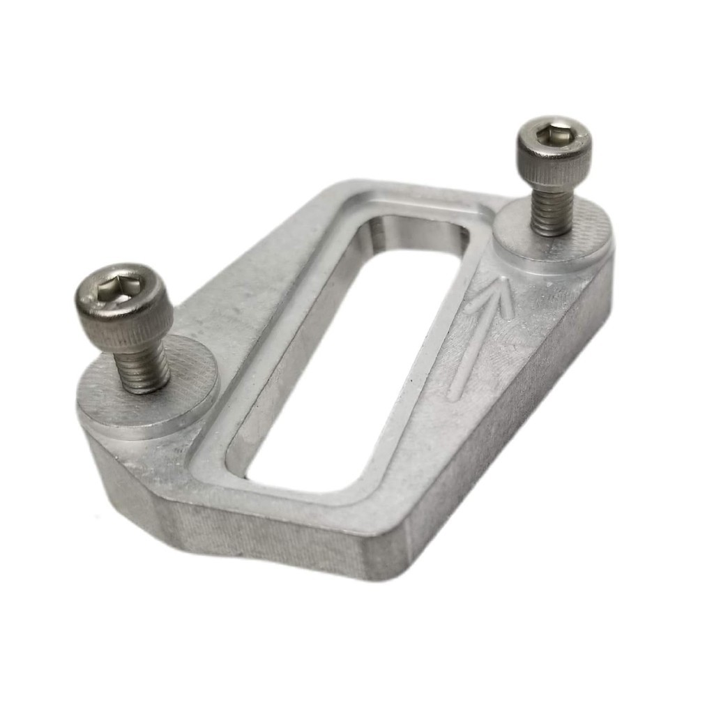 MAF Mass Air Flow Weld Bung to Mount Card Slot Style MAF Sensors to Cold Side Turbo Billet Aluminium