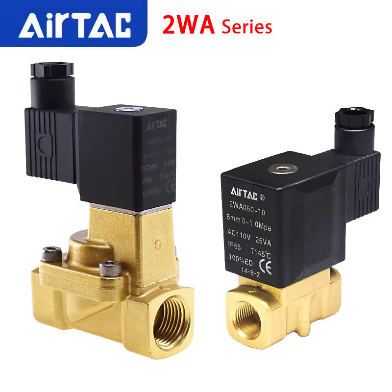 AirTAC 2W030-06/08 2W050-10/15 2W150-15 2W200-20 2W250-25 Original Pneumatic Fluid Control Pilot Sol