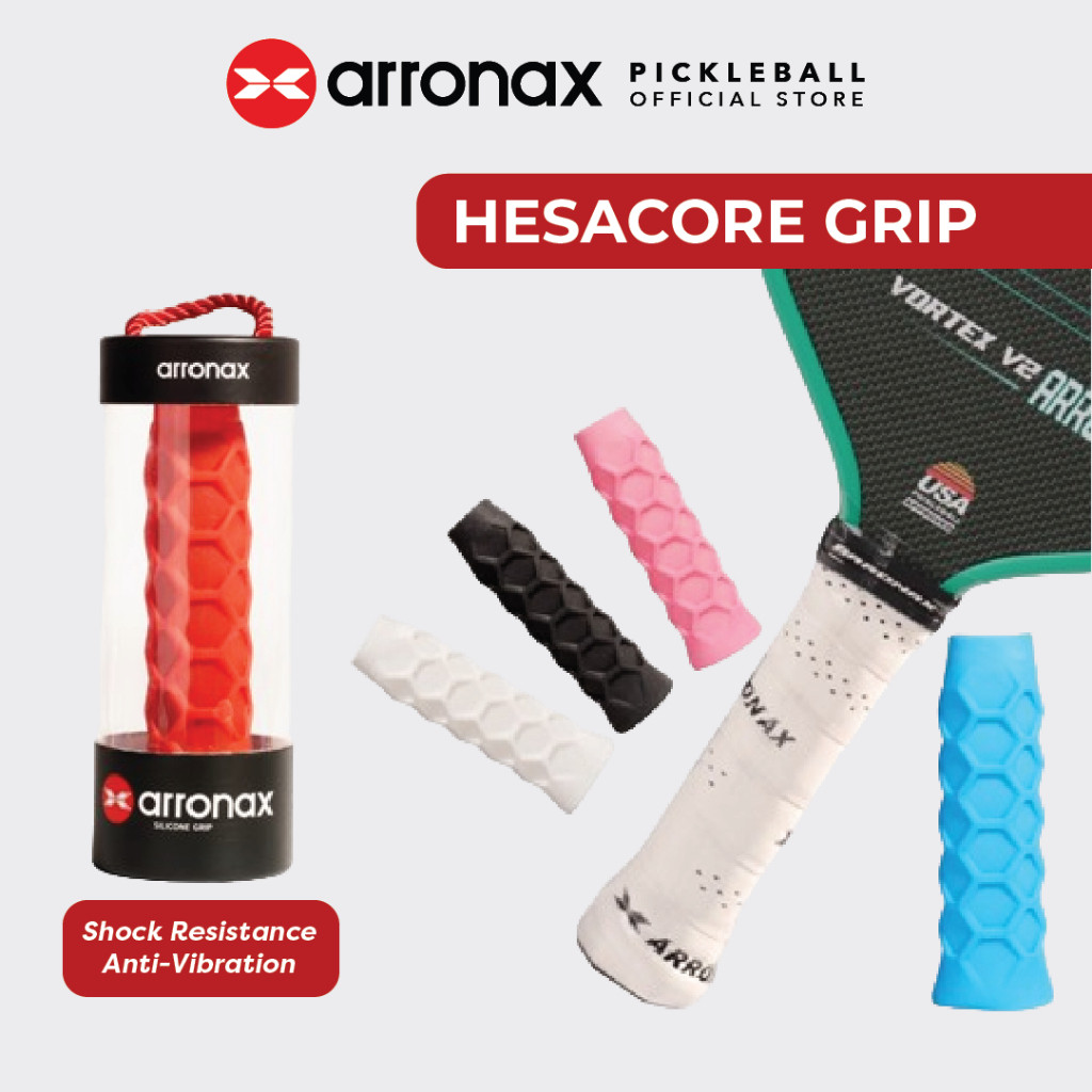 ด้ามจับ ARRONAX Hesacore สําหรับพาย Pickleball - กันลื่นซิลิโคน กันเหงื่อ