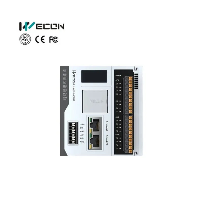 Wecon advanced EtherCAT PLC LX6V-0808MT-DB