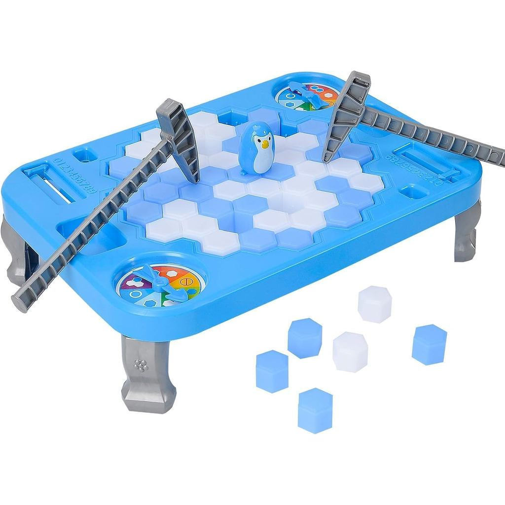 SS Save Penguin On Ice Game, Penguin Trap Ice Break Block Board Family Game for Kids Boys Girl Toys