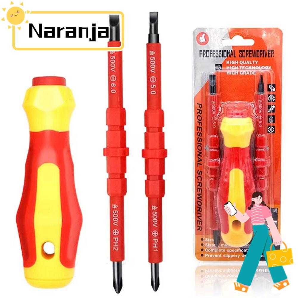 NARANJA 3 ชิ้น/เซ็ตไขควงอเนกประสงค์,Rive Nutdrivers Hand Tool Part Slotted Crossไขควงบิต,ช่างไฟฟ้าPH