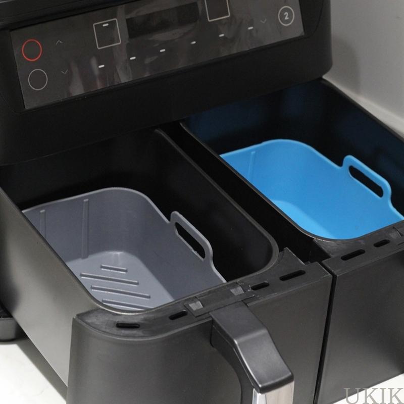 UKIK Square Air Fryers Silicone Stick Liners Replacement Air Fryers Basket