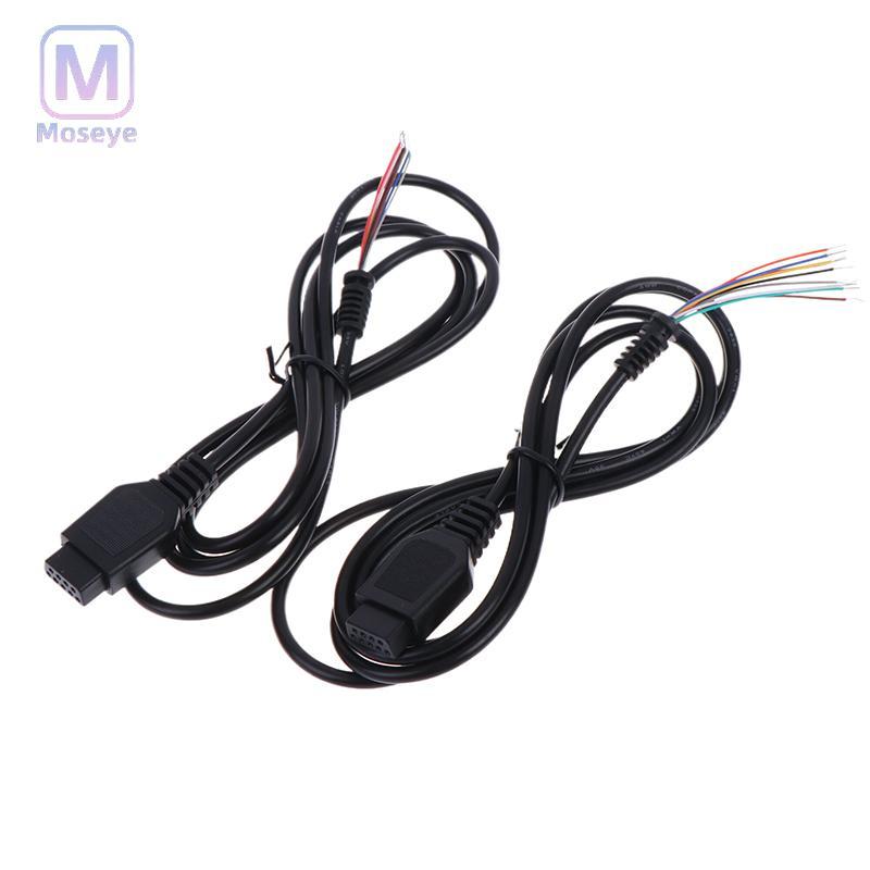 Tianyuanfff สําหรับ Genesis 2 MD 2 สายควบคุมสําหรับ Mega Drive 2 Gamepad Controller ขยายสายไฟ 9Pin เ