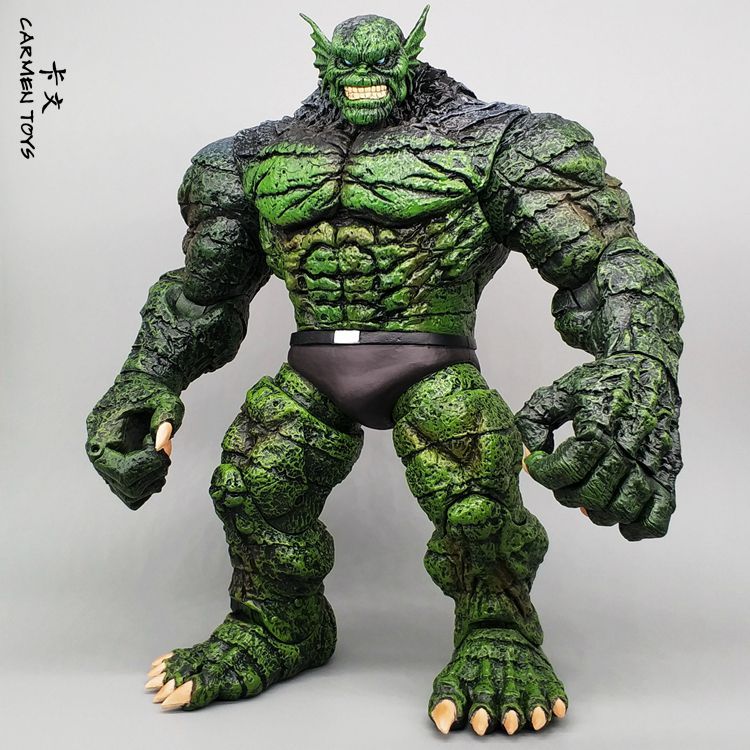 27 ซม.ผิดปกติ Hulk รูป Action Figure Rhinoman Anti-Hulk ของเล่นสีแดงถัง Spiderman