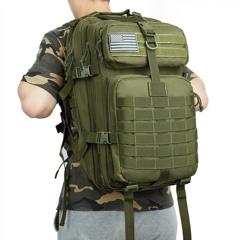 30L/50L 1000D Nylon Waterproof Trekking Fishing Hunting Bag Backpack Outdoor Rucksacks Tactical Spor