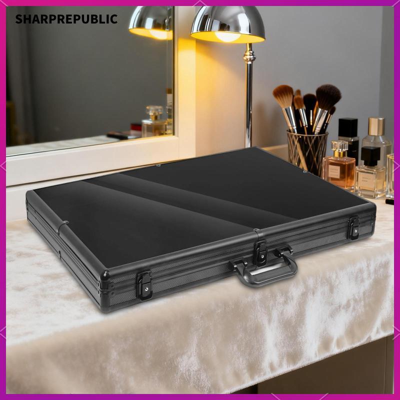 [Sharprepublic] เคสแสดงบัตรการซื้อขายล็อคได้พร้อมที่จับสําหรับนาฬิกาต่างหูนิทรรศการ