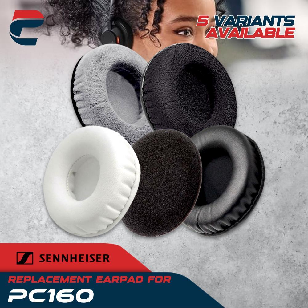 แผ่นรองเมาส์โฟมแผ่นรองหูฟัง Sennheiser PC160 PC 160 PC-160 Foam Premium Edition