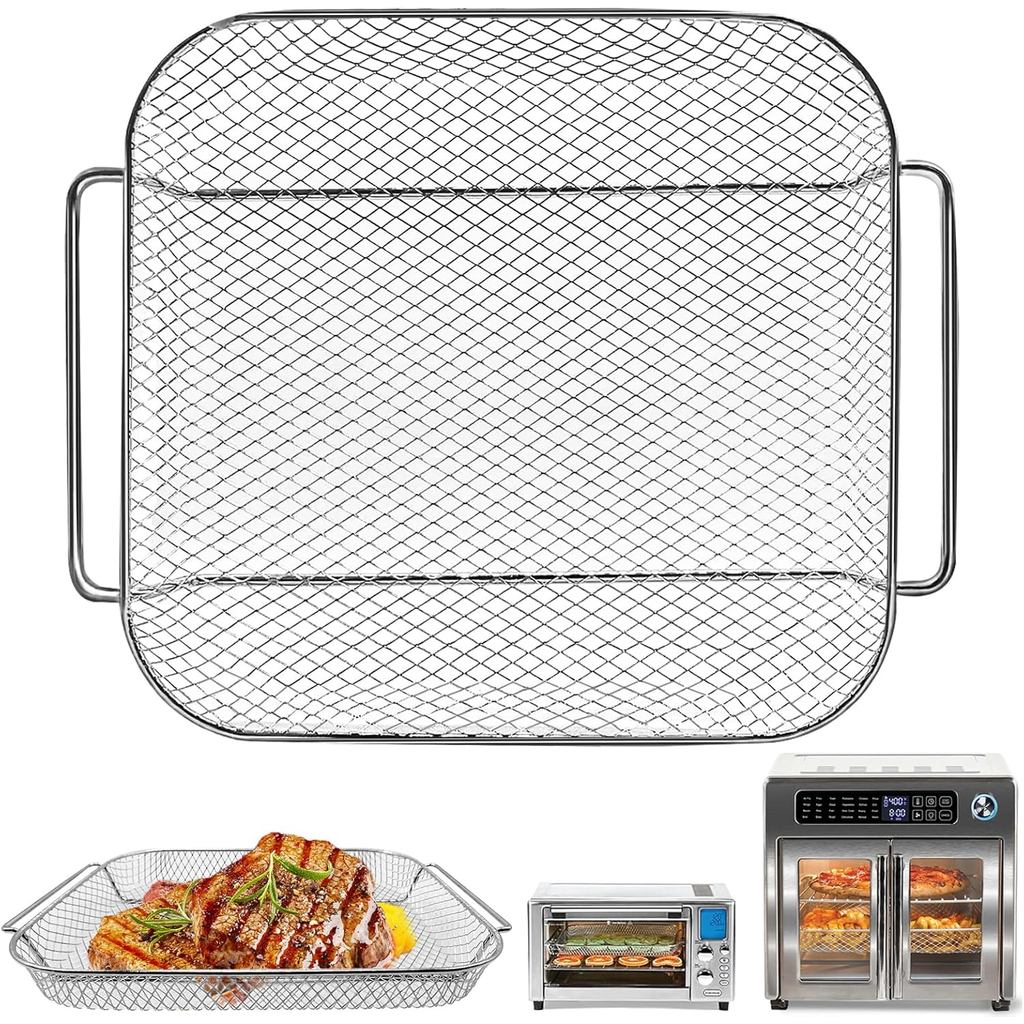 GCQ Air Fryer ตะกร้าสําหรับ Emeril Lagasse Everyday 360 26 QT ขนาดใหญ่พิเศษ Air Fryer, 12.5 ''10.2 1