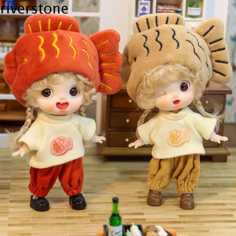 Riverstone Obitsu 11 เสื้อผ้าตุ๊กตา, Movable Joints 14 ซม.Ob11 ตุ๊กตา, 1/12 ตุ๊กตา Bjd Ob11 Kawaii M