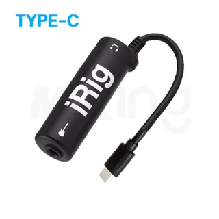iRig อุปกรณ์เพิ่มเอฟเฟคเสียงต่อกีต้าร์ AmpliTube Effect Guitar กับ i0S Typc-c Black