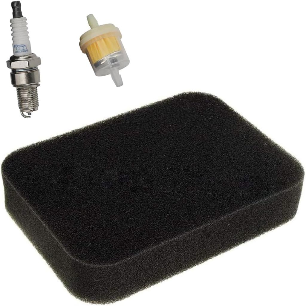 กรองอากาศพร้อมหัวเทียนกรองน้ํามันเชื้อเพลิงสําหรับ Generac GP5500 GP6500 GP6500E GP7500 GP7500E GP80