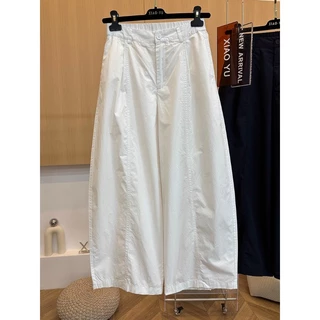 กางเกงขากว้างระดับไฮเอนด์สำหรับคนอ้วนพลัสไซส์ ขนาด M-4XL เหมาะสำหรับใส่ลำลอง