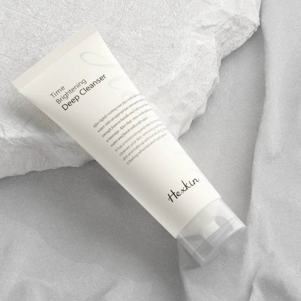 HEXKIN Time Radiant Face Cleanser น้ํายาทําความสะอาดผิวหน้าที่ละเอียดอ่อนและน้ําหนักเบา